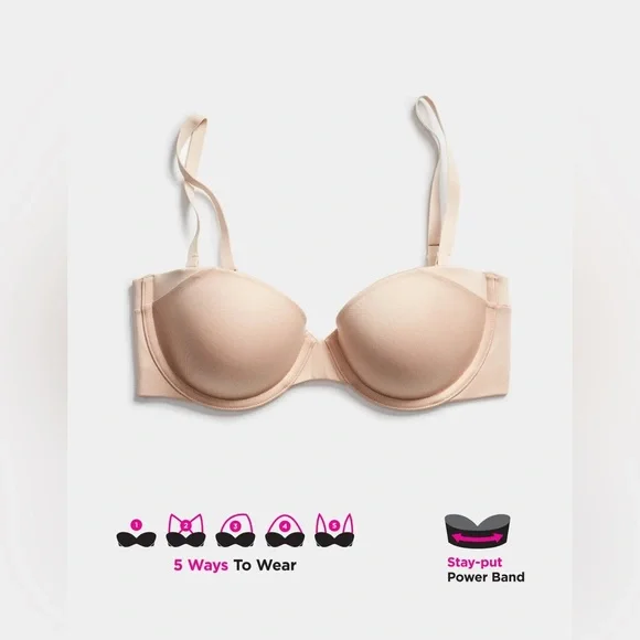 Target Strapless Nude Bra - Picture 6 of 8